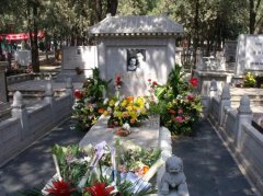 侯宝林、侯耀文父子北京墓地安葬地